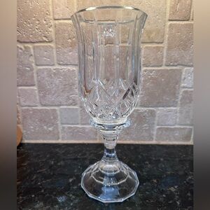 Two-piece Crystal candleholder